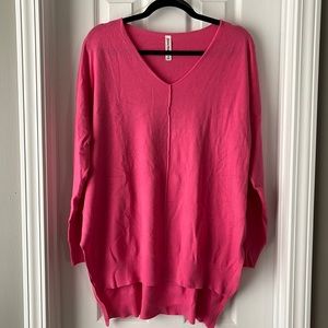 Zenana Premium Oversized Tunic Sweater